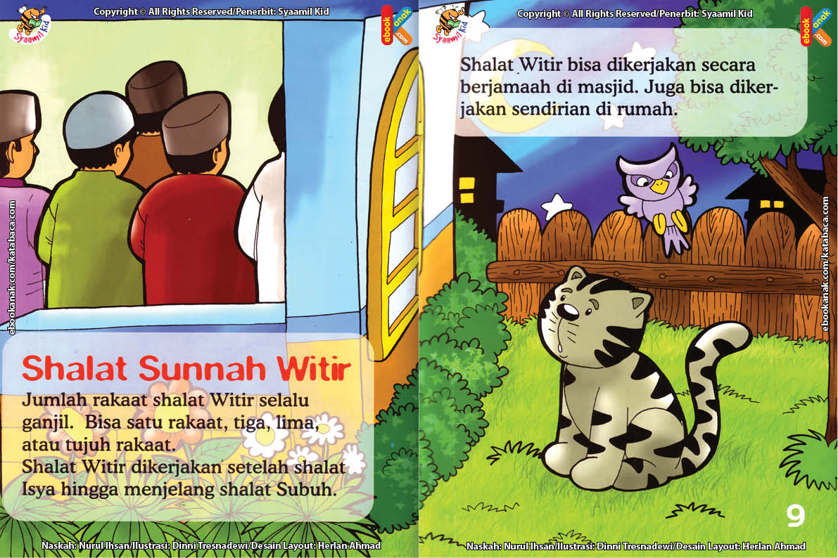 Kapan Shalat Sunnah Witir Dilaksanakan Ebook Anak Ebook Anak