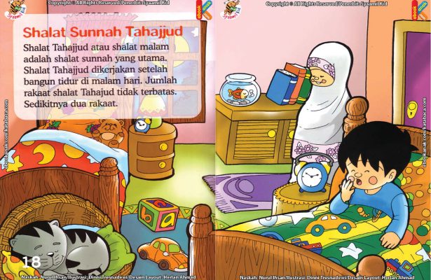 seri fiqih anak asyiknya aku shalat sunnah, Kita Bisa Shalat Tahajud Sampai Berapa Rakaat Jumlahnya