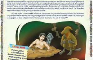 Download Ebook Juz Amma Bergambar 3 Bahasa for Kids, Kisah Peneguh Keimanan, Sosok Amat Buruk dan Busuk