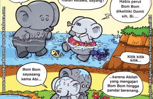 Download Ebook Seri Balita Shalih, Menyayangi Keluarga, Abi Mengajari Berenang