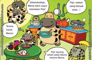 Download Ebook Seri Balita Shalih Menyayangi Keluarga, Masakan Mamaku Lezat