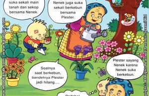 Download Ebook Seri Balita Shalih, Menyayangi Keluarga, Nenek Suka Mengajakku Berkebun