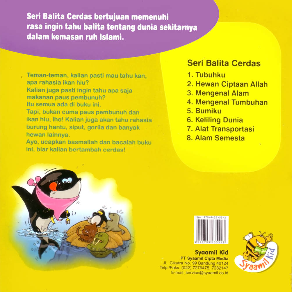 cover belakang download ebook anak seri balita cerdas hewan ciptaan allah