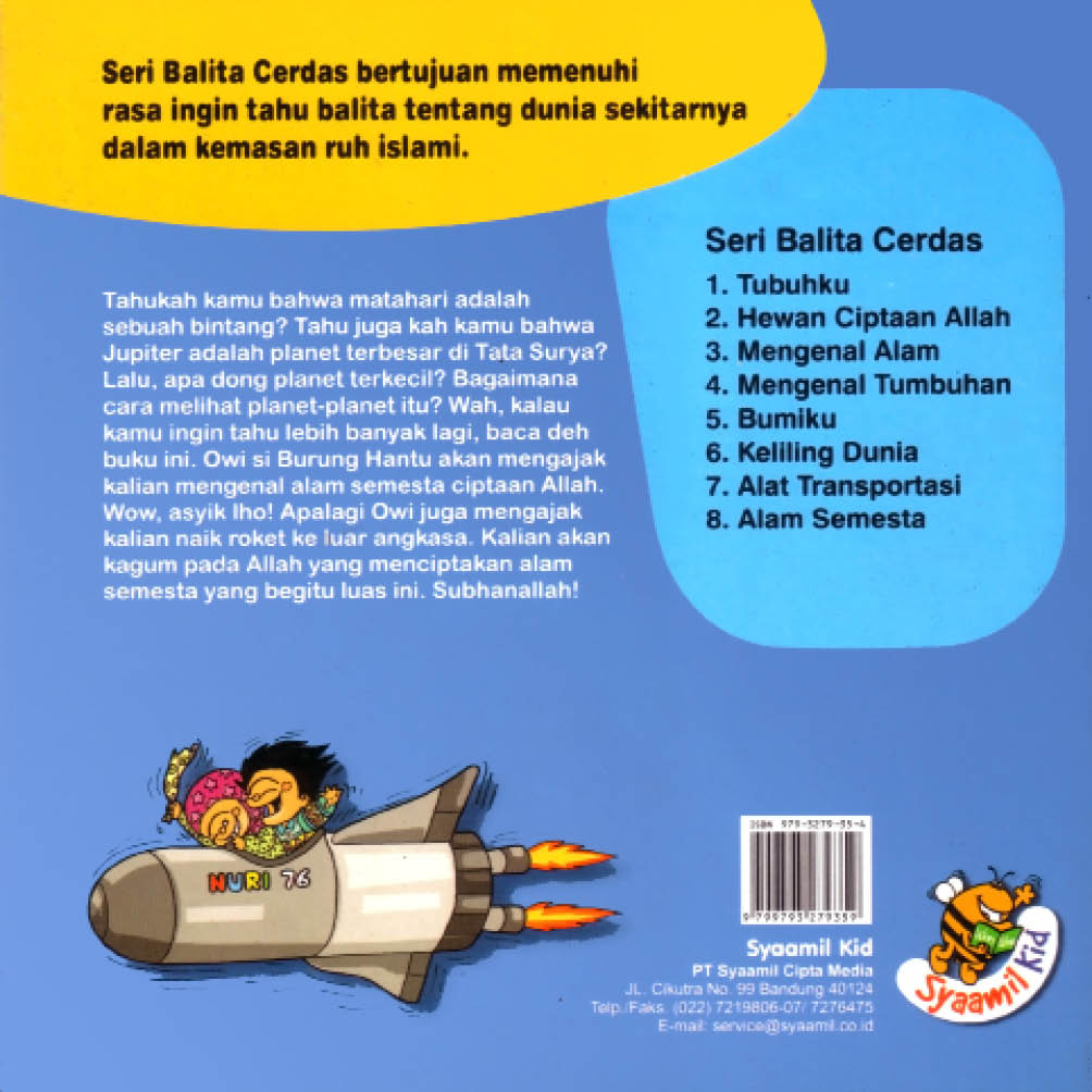 cover belakang seri balita cerdas alam semesta