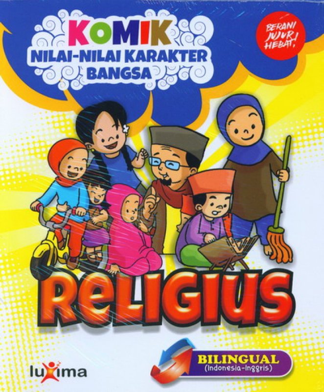 download ebook cover depan komik nilai nilai karakter bangsa religius