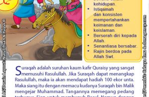 baca buku online 52 kisah Terbaik Nabi Muhammad penuh hikmah teladan30 Bagaimana Sikap Rasulullah Saw Ketika Melihat Kaki Kuda Suraqah Terbenam ke dalam Tanah