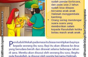 baca buku online 52 kisah Terbaik Nabi Muhammad penuh hikmah teladan9 Kenapa Saat Kecil, Nabi Muhammad Diasuh Oleh Ibu Angkat