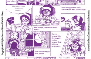 baca buku online komik ibadah centil centil cerdas, Belajar Keras ingin jadi juara