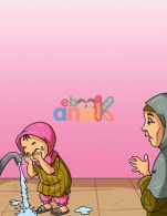 free download gambar fiqih islam jilid 01 luxima_006 adik sedang berwudhu