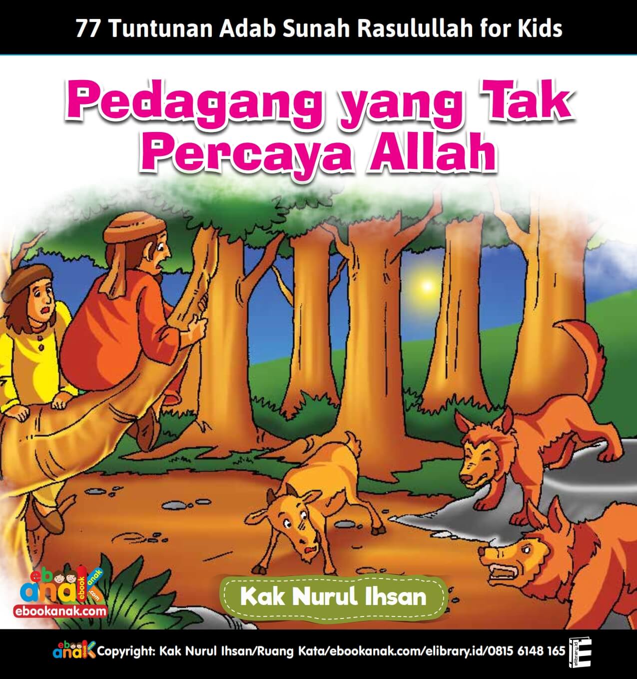 (4) 77 Tuntunan Adab Sunah Rasulullah for Kids; Pedagang yang Tak Percaya Allah