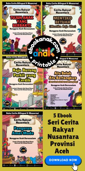 5 ebook seri cerita rakyat nusantara provinsi aceh