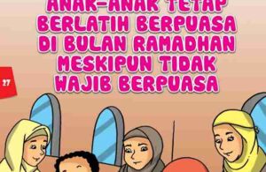 Anak-Anak Tetap Berlatih Berpuasa di Bulan Ramadan Meskipun Tidak Wajib Berpuasa