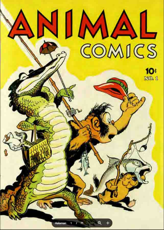 Animal Comics 001 Dell 1942