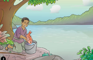 Asal-Usul Danau Toba Toba Berhasil Memancing Seekor Ikan Emas 6
