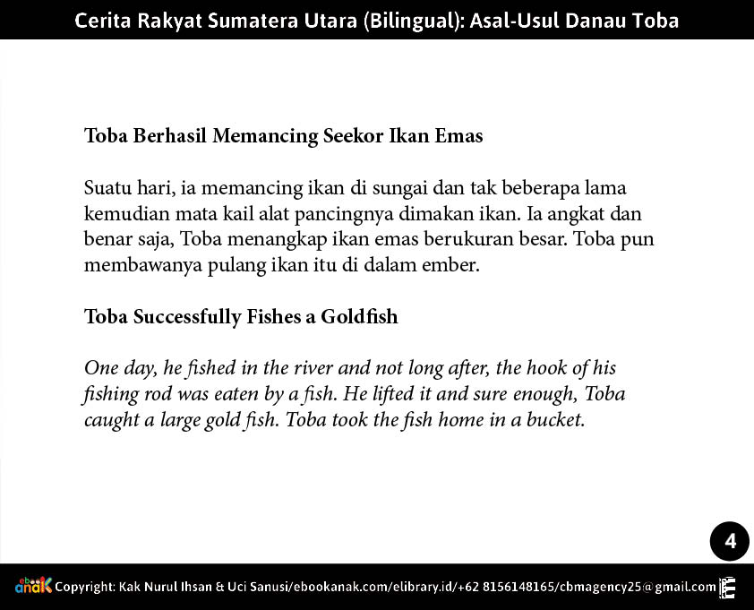 Asal-Usul Danau Toba Toba Berhasil Memancing Seekor Ikan Emas 7