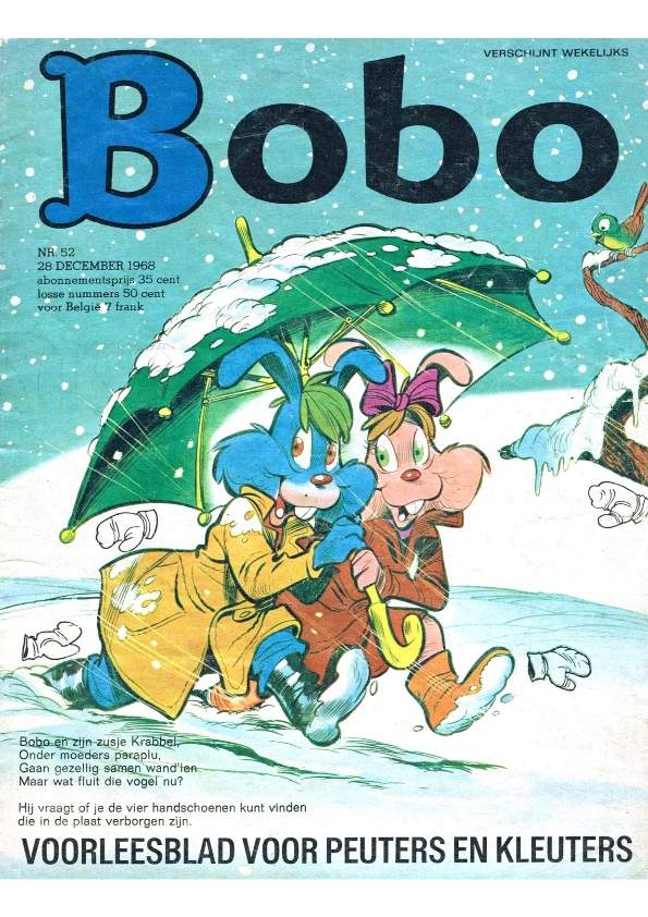 Bobo Belanda No. 52 Edisi 28 Desember 1968 cover