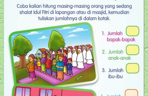 Buku Pintar Aktivitas Anak Shaleh, Hari Raya Idul Fitri (31)