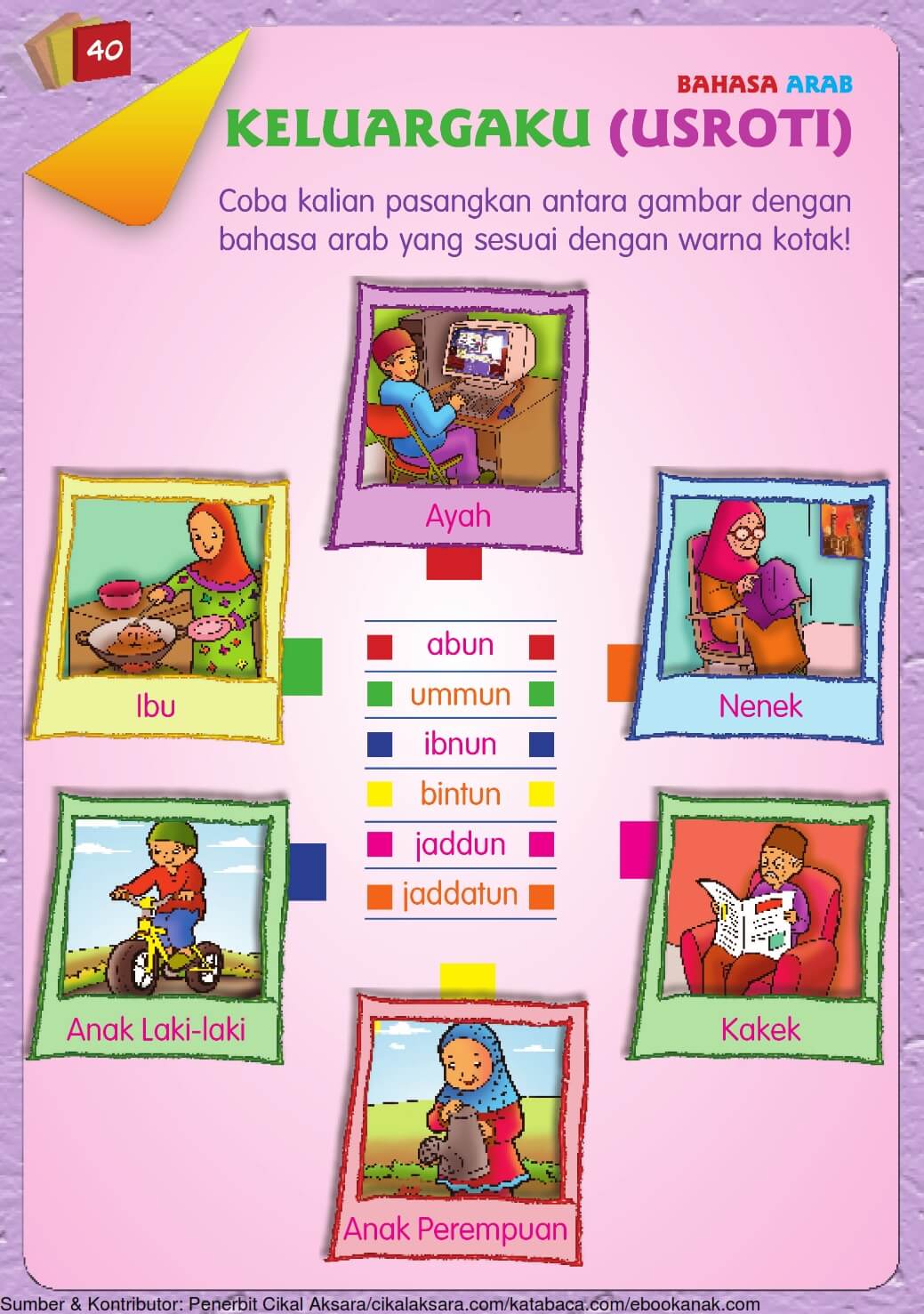 Buku Pintar Aktivitas Anak Shaleh, Keluargaku (41)