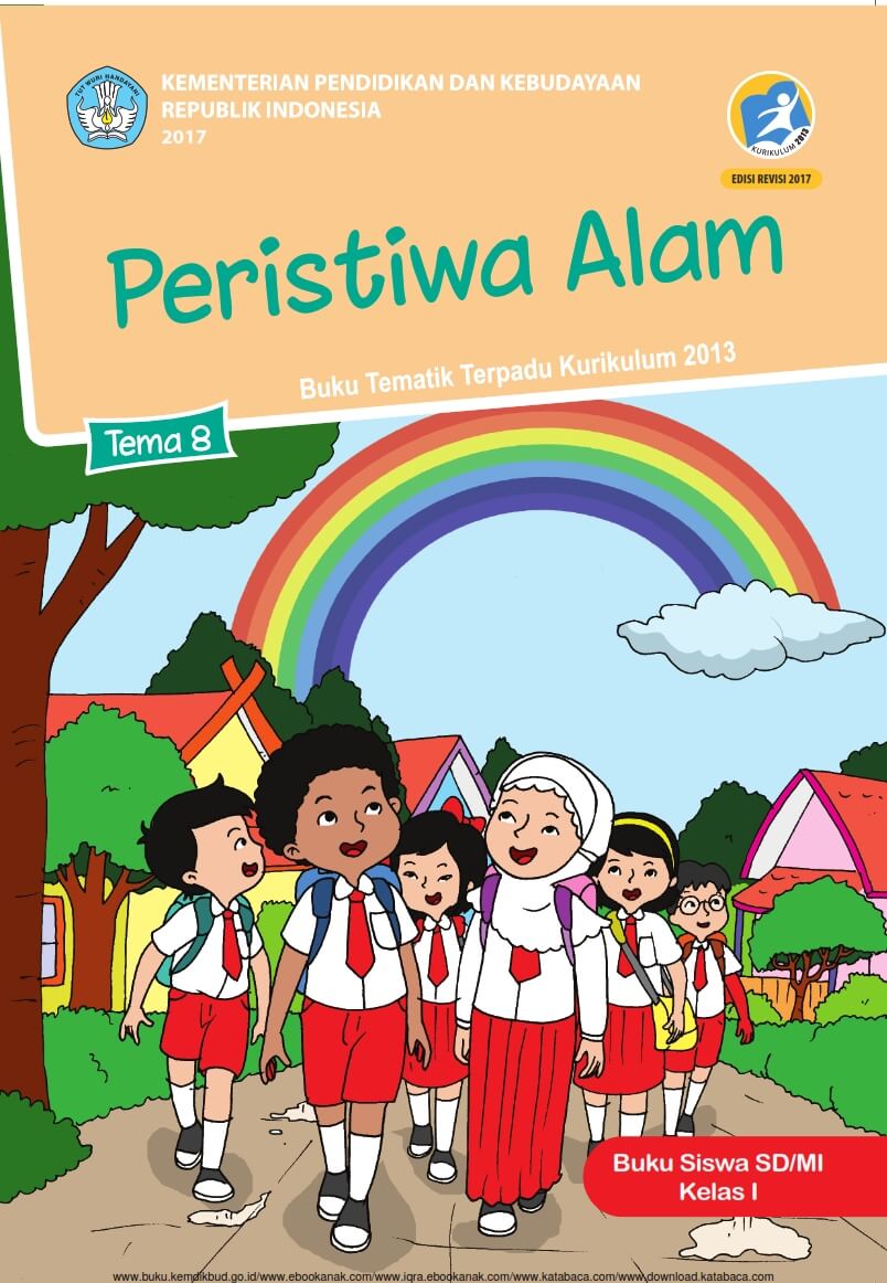 Buku Siswa – Tematik Terpadu Sdmi Kelas I Tema 8 Peristiwa Alam