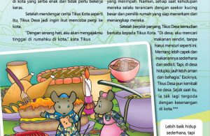 Dongeng Dunia Terpopuler Tikus Kota dan Tikus Desa