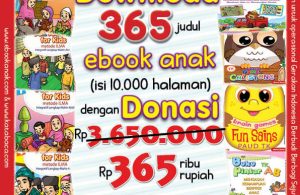 Download 365 Ebook Anak Legal dan Printable dengan Donasi 365 Ribu Rupiah