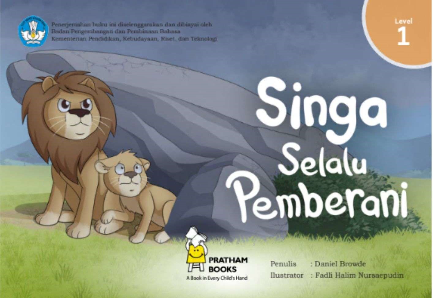 Download Ebook Anak PDF; Singa Selalu Pemberani