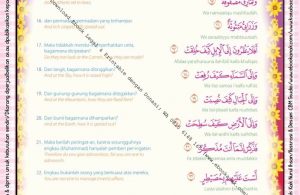 Download Ebook Legal dan Printable Juz Amma for Kids, Surat ke-88 Al-Ghasyiyah (3)