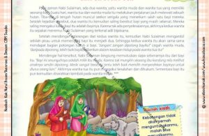 Download Ebook Printable Juz Amma for Kids, Bayi Dipotong Dua