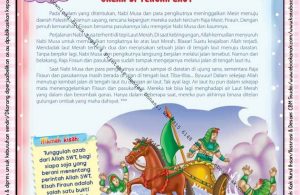 Download Ebook Printable Juz Amma for Kids, Jalan di Tengah Laut