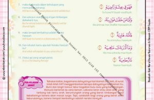 Download Ebook Printable Juz Amma for Kids, Surat ke-101 Al-Qori’ah (2)