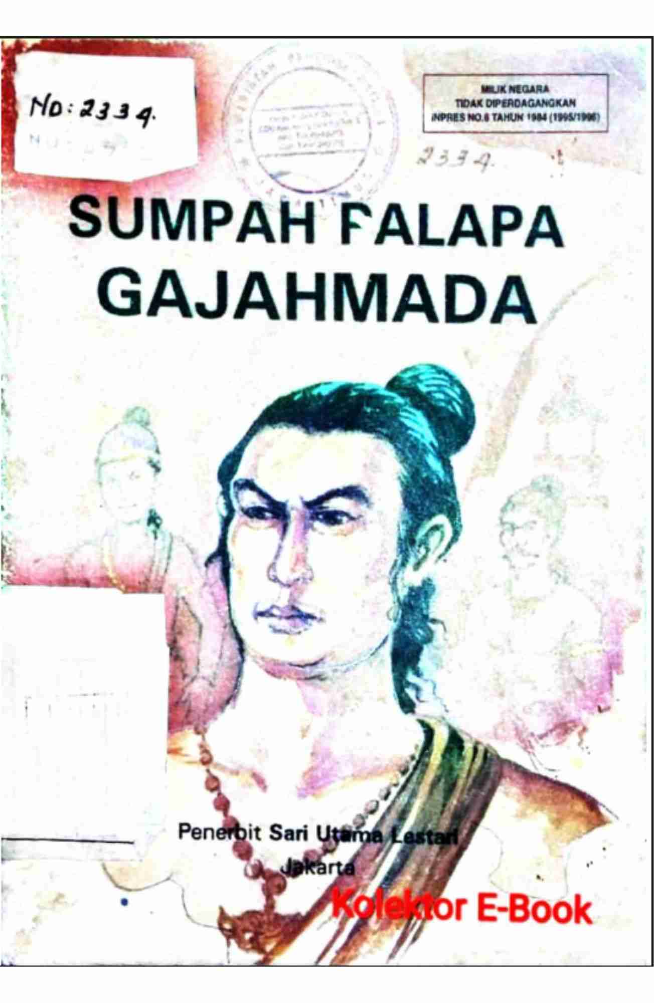 Download Free Ebook; Sumpah Palapa Gajahmada