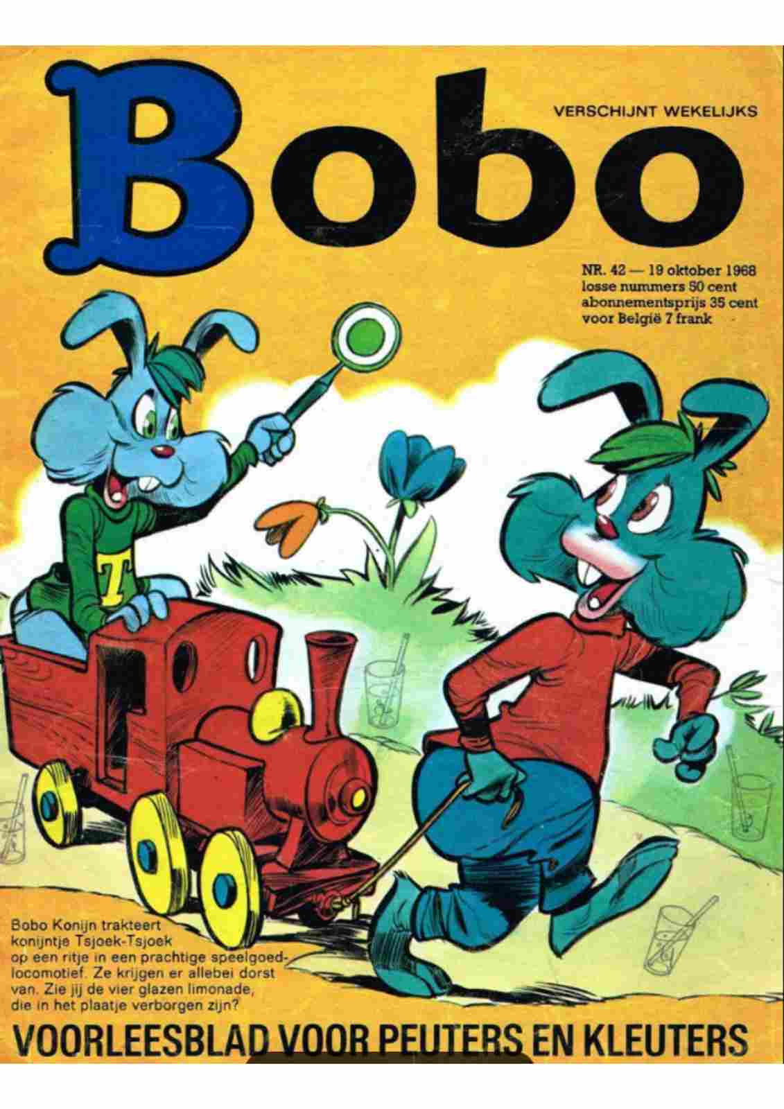 Download Gratis Majalah Bobo Bahasa Belanda No. 42 Edisi 19 Oktober 1968