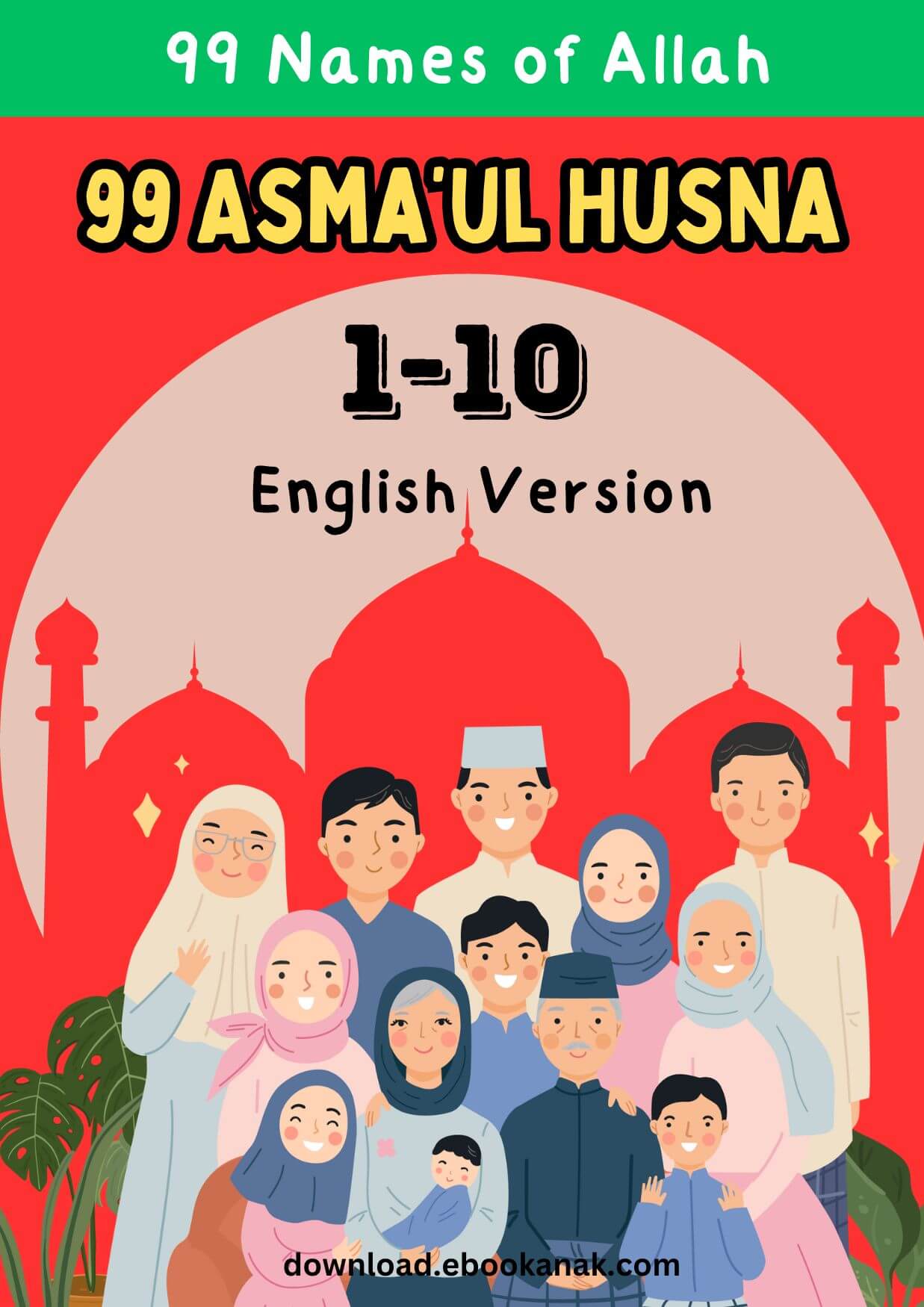 E055. 99 Names of Allah; Asma'ul Husna 1-10