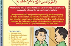 Ebook 101 Doa Anak Saleh, Doa Berpakaian (13)