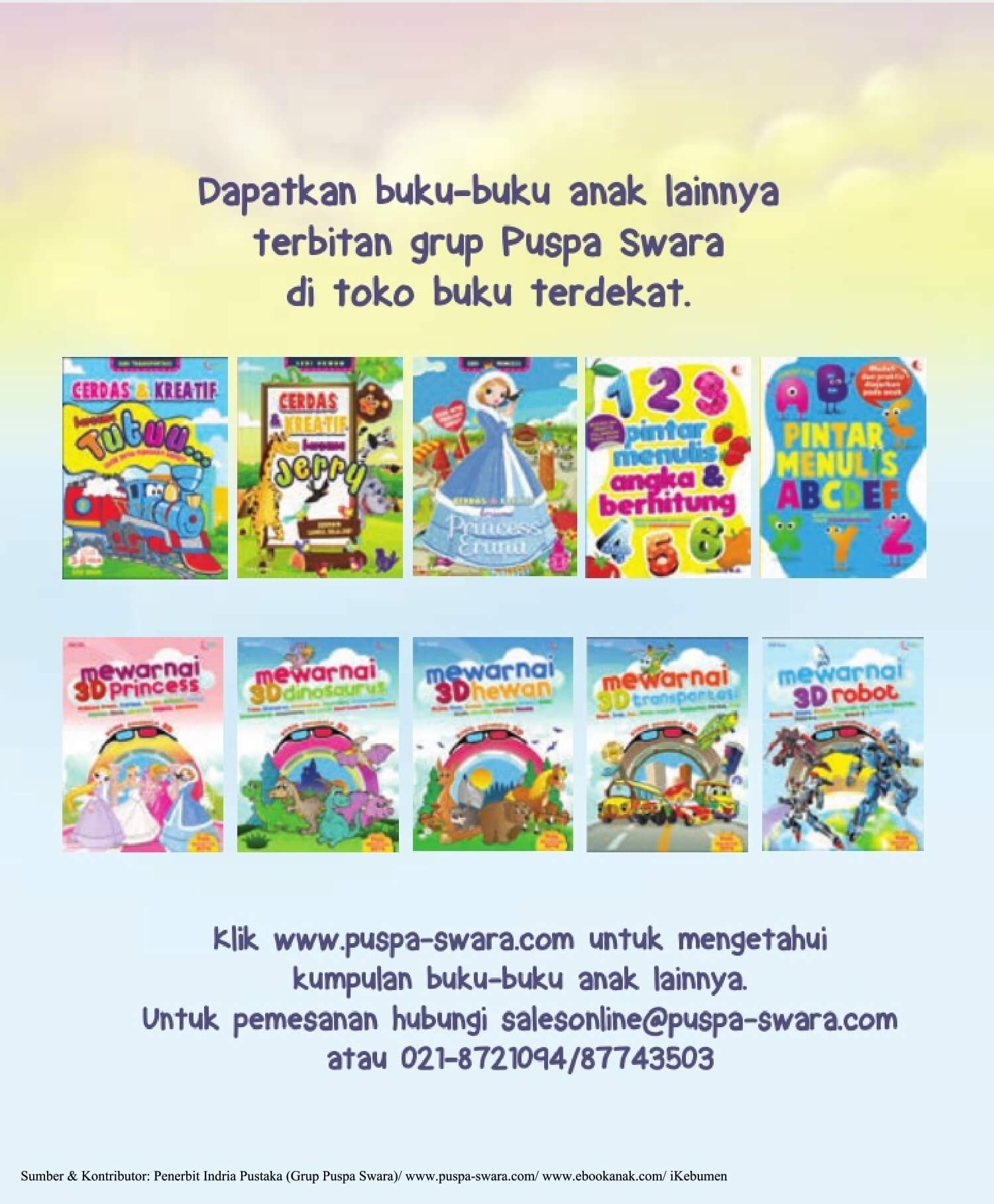 Ebook 2 in 1 Dongeng dan Aktivitas, Bukit Angka, Buku Anak (23)