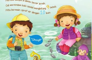 Ebook 2 in 1 Dongeng dan Aktivitas, Bukit Angka, Sembilan Anak Bebek dan Sepuluh Ikan (10)