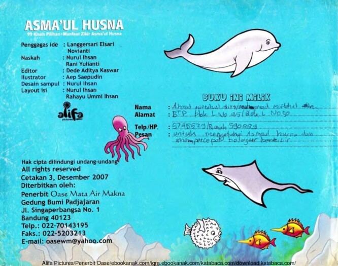 Ebook 99 Asmaul Husna for Kids (2)