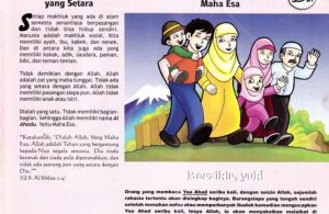 Ebook 99 Asmaul Husna for Kids, Al Ahad, Tidak Ada yang Setara (69)