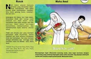 Ebook 99 Asmaul Husna for Kids, Al Awwal, Tercipta dari Tulang Rusuk (75)