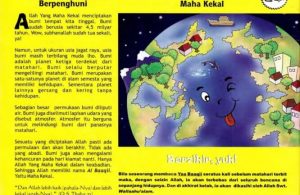 Ebook 99 Asmaul Husna for Kids, Al Baaqii, Satu-Satunya Planet yang Berpenghuni (98)