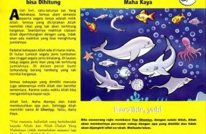 Ebook 99 Asmaul Husna for Kids, Al Ghaniyy, Tak akan Bisa Dihitung (90)