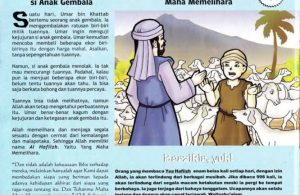 Ebook 99 Asmaul Husna for Kids, Al Haafizh, Kejujuran si Anak Gembala (40)
