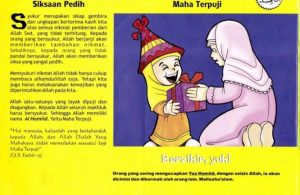 Ebook 99 Asmaul Husna for Kids, Al Hamiid, Tambah Nikmat atau Siksaan Pedih (58)