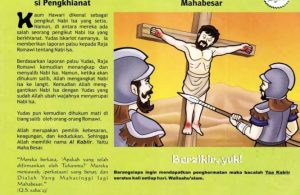 Ebook 99 Asmaul Husna for Kids, Al Kaabiir, Yudas Iskariot Si Pengkhianat (39)