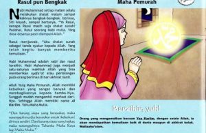 Ebook 99 Asmaul Husna for Kids, Al Kariim, Sampai Kaki rasul pun Bengkak (44)