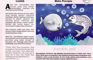 Ebook 99 Asmaul Husna for Kids Al Khaaliq, Si Ikan Berduri Landak (13)