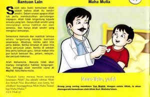 Ebook 99 Asmaul Husna for Kids, Al Majiid, Berdiri Sendiri tanpa Bantuan Lain (50)