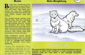 Ebook 99 Asmaul Husna for Kids, Al Muhshii, Berganti Warna Sesuai Musim (59)