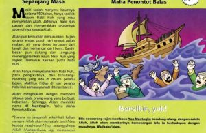 Ebook 99 Asmaul Husna for Kids, Al Muntaqim, Banjir Terbesar Sepanjang Masa (83)