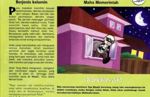 Ebook 99 Asmaul Husna for Kids, Al Waali, Makhluk Ghoib tak Berjenis Kelamin (79)